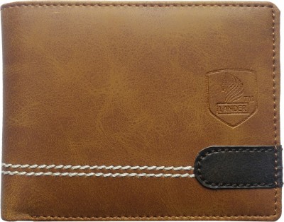 

LANDER Men Tan Artificial Leather Wallet(6 Card Slots)