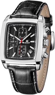Megir Original Gmarks - 2028- Black Sports Watch - For Boys & Girls