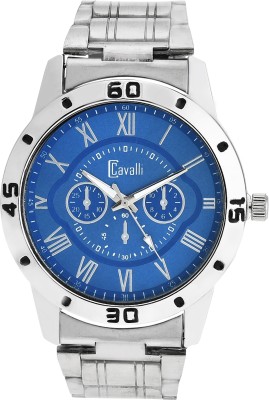 Cavalli CW 372 Blue Dial Stainless Steel Watch  - For Men   Watches  (Cavalli)