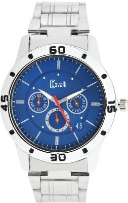 Cavalli CW 371 Blue Dial Stainless Steel Watch  - For Men   Watches  (Cavalli)