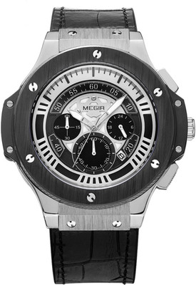 

Megir Original Gadin - 2035- Black Sports Watch - For Boys & Girls