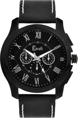 Cavalli CW 374 Black Trendy Dial Watch  - For Men   Watches  (Cavalli)