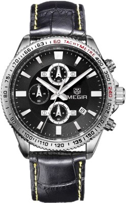 Megir Original Gadin - 3001- Black Sports Watch  - For Boys & Girls   Watches  (Megir)