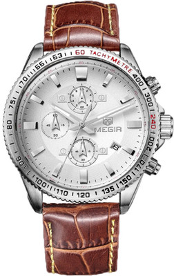 

Megir Original Gmarks - 3001- Brown Sports Watch - For Boys & Girls