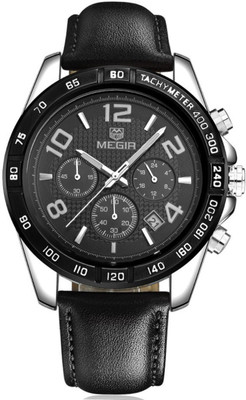 

Megir Original Gmarks - 2014- Black Sports Watch - For Boys & Girls