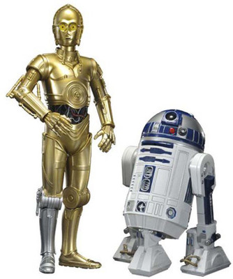 

ENTERTAINMENTSTORE Star Wars ARTFX Statue 2Pack PO & R2 D2(Gold)