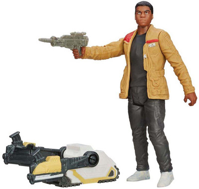 

ENTERTAINMENTSTORE Star Wars Finn (Jakku) Action Figure(Black)