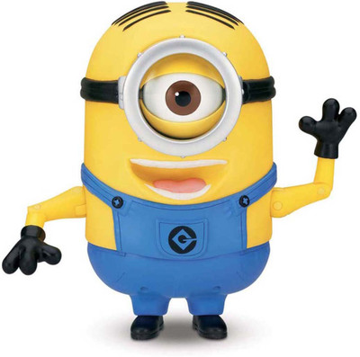 

ENTERTAINMENTSTORE Minions Talking Action Figure(Yellow)