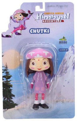

ENTERTAINMENTSTORE Chhota Bheem Himalayan Adventure Chutki Action Figure(Pink)