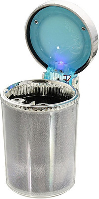 

ManeKo Universal Designer Blue LED Light and Rainbow Colors for Car / Home/ Office Multicolor Plastic Ashtray(Pack of 1)