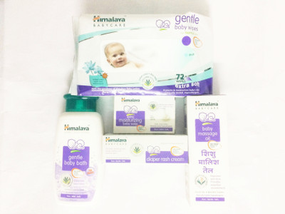 

Himalaya baby oil, baby bubble bath, baby soap, baby wipes, baby diaper cream(White)