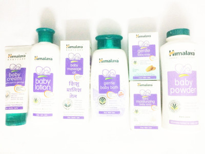 

Himalaya baby cream, baby oil, baby lotion, baby soap, baby bubble bath, baby powder(White)
