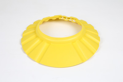 

Safe-O-Kid Pack of 4 - No Tears, Fit-all Adjustable Kid's Shampoo Hat(Yellow)