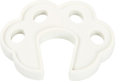 

Safe-O-Kid Pack of 2 - Fit-all, Sleek Design, Strong - Silicone Finger Pinch Guard(White)