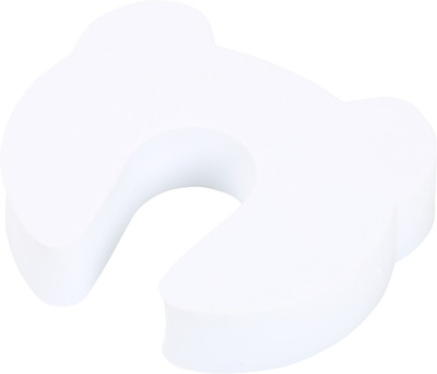 

Safe-O-Kid Pack of 8 - Fit-all, Teddy Shaped, Strong EVA Door Guard(White)