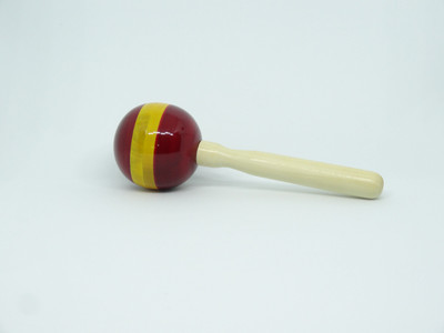 

Livecrafts Centre Ring Lollipop Rattle(Maroon)