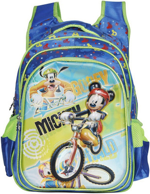 

Disney DM-0013 Goofy Mickey Motor Cycle 21 L Backpack(Blue)