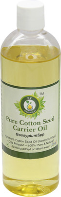 

R V Essential Pure Cotton Seed Carrier Oil- Gossypium Spp (100% Pure and Natural Cold Pressed)(100 ml)