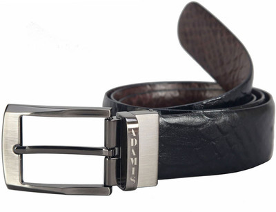 

ADAMIS Men Casual Multicolor Genuine Leather Reversible Belt, Black;brown