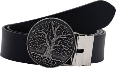 

Sri Men Party Black Genuine Leather Belt