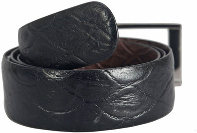 

ADAMIS Men Casual Multicolor Genuine Leather Reversible Belt, Black;brown