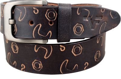 

VENER FABICA Men Casual, Evening, Formal, Party Black Genuine Leather Belt