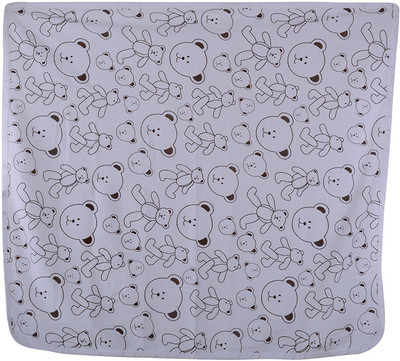 

Baby Bucket Printed  Blanket(Microfiber, White