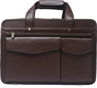

ABLOOM ablmbag1533 Medium Briefcase - For Men & Women(Brown)