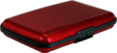 

Zblack Red Atm Visiting 6 Card Holder(Set of 1, Red)