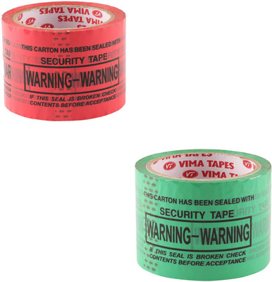 

Vima Single Sided Handheld Printed Tape (Manual)(Set of 2, Multicolor)