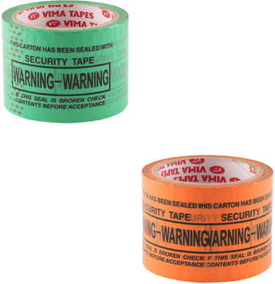 

Vima Single Sided Handheld Printed Tape (Manual)(Set of 2, Multicolor)
