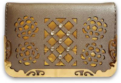 

Elleraz Party Grey, Gold Clutch, Gold;grey