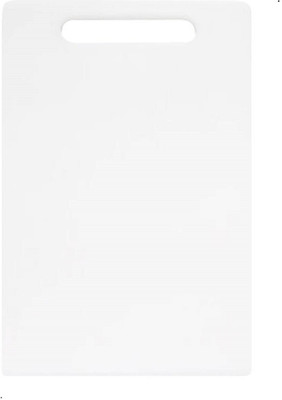 

Bruzone CB High Quality Plastic Cutting Board(White Pack of 1)