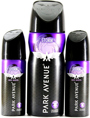 

Park Avenue Storm Combo Pack - 154g Deodorant Spray - For Men(154 g, Pack of 3)