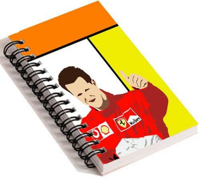 

Advance Hotline A5 Diary(Michael Schumachaer - Spiral Diary (paperback), Multicolor)