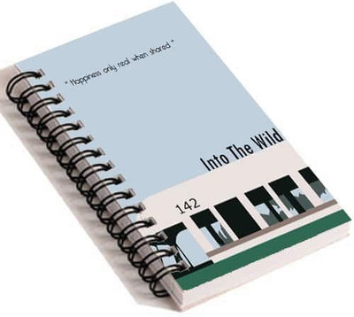Advance Hotline Into the Wild - Spiral Diary (paperback) A5 Diary Unruled 150 Pages(Multicolor)