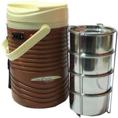 

Jaypee 360 ml 4 Compartments(Steamer Lunch Box)