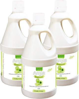 

Bhumija Lifesciences Amla Juice (Sugar Free) Energy Drink(3x1 L, Unflavoured Flavored)
