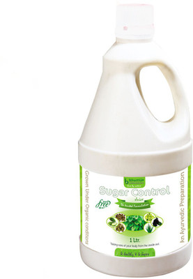 

Bhumija Lifesciences Sugar Control Juice, Karela, Jamun, Daana Meethi, Gudmar, Aloe Vera (Sugar Free) Energy Drink(1 L, Unflavoured Flavored)