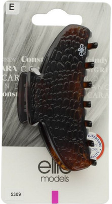

Elite Models Elite Models Claw Hair Clip (Made in France) - Brown Hair Accessory Set(Brown)