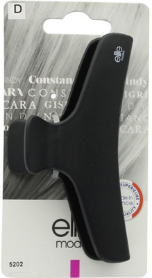 Elite Models Elite Models Claw Hair Clip (Made in France) - Black Hair Accessory Set(Black)
