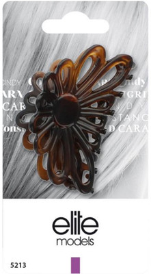 

Elite Models Elite Models Claw Hair Clip (Made in France) - Brown Hair Accessory Set(Brown)