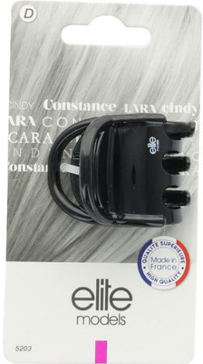 

Elite Models Elite Models Claw Hair Clip (Made in France) - Black Hair Accessory Set(Black)