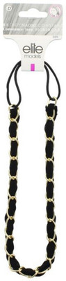 

Elite Models Elite Models Fashion Hair Wrap - Black Hair Accessory Set(Black)
