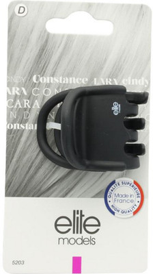 

Elite Models Elite Models Claw Hair Clip (Made in France) - Matte Black Hair Accessory Set(Black)