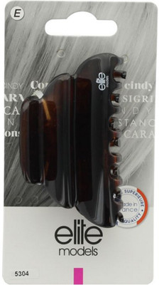 

Elite Models Elite Models Claw Hair Clip (Made in France) - Brown Hair Accessory Set(Brown)