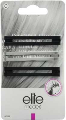 

Elite Models Elite Models Fashion Hair Clips - Black Hair Accessory Set(Black)