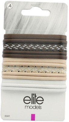 

Elite Models Elite Models Fashion Hair Elastic Bands - Multi Hair Accessory Set(Multicolor)