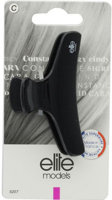 

Elite Models Elite Models Claw Hair Clip (Made in France) - Black Hair Accessory Set(Black)