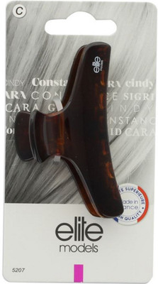 

Elite Models Elite Models Claw Hair Clip (Made in France) - Brown Hair Accessory Set(Brown)